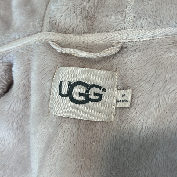 Beige Brown Greyish Brown Ugg Robe - Picture 4 of 4